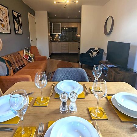 Stunning Modern Coventry City Centre Apartment Ngoại thất bức ảnh