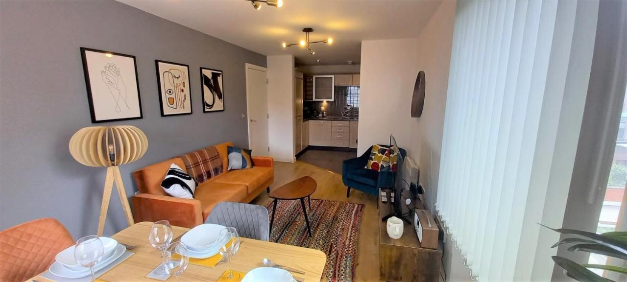 Stunning Modern Coventry City Centre Apartment Ngoại thất bức ảnh