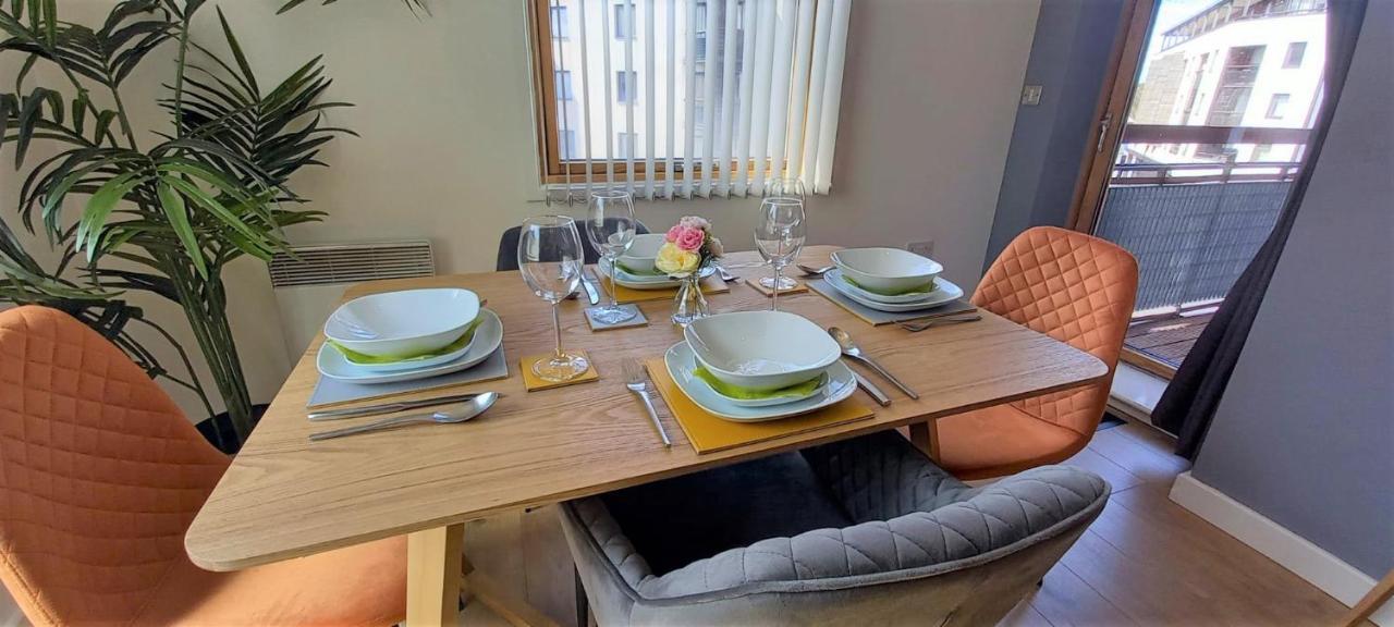 Stunning Modern Coventry City Centre Apartment Ngoại thất bức ảnh