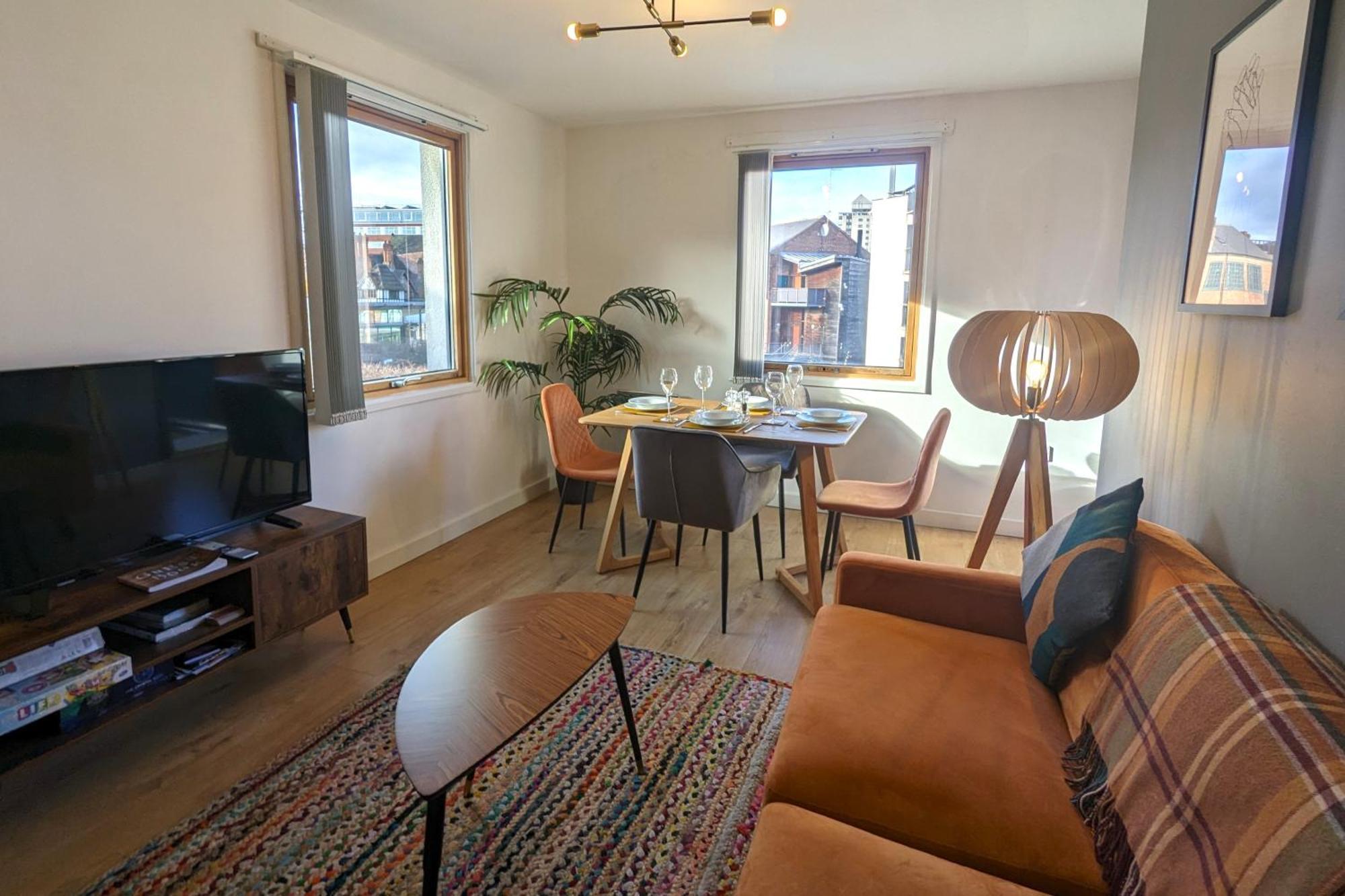 Stunning Modern Coventry City Centre Apartment Ngoại thất bức ảnh